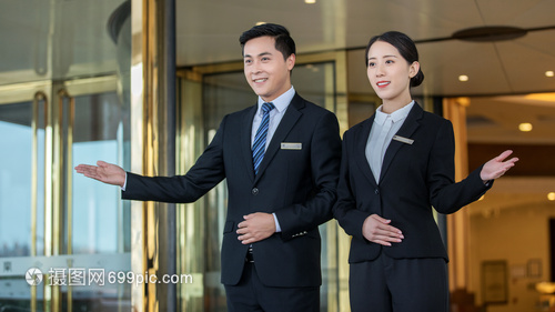 酒店前臺(tái)接待